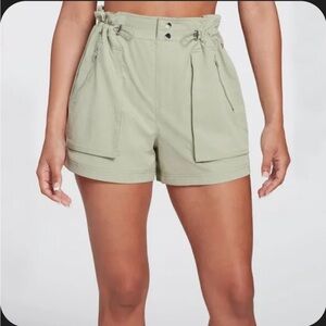 Calia Women's By Carrie Underwood Calia Woven Paperbag Shorts XL